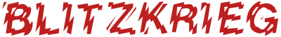 Blitzkrieg logo for ZX Spectrum